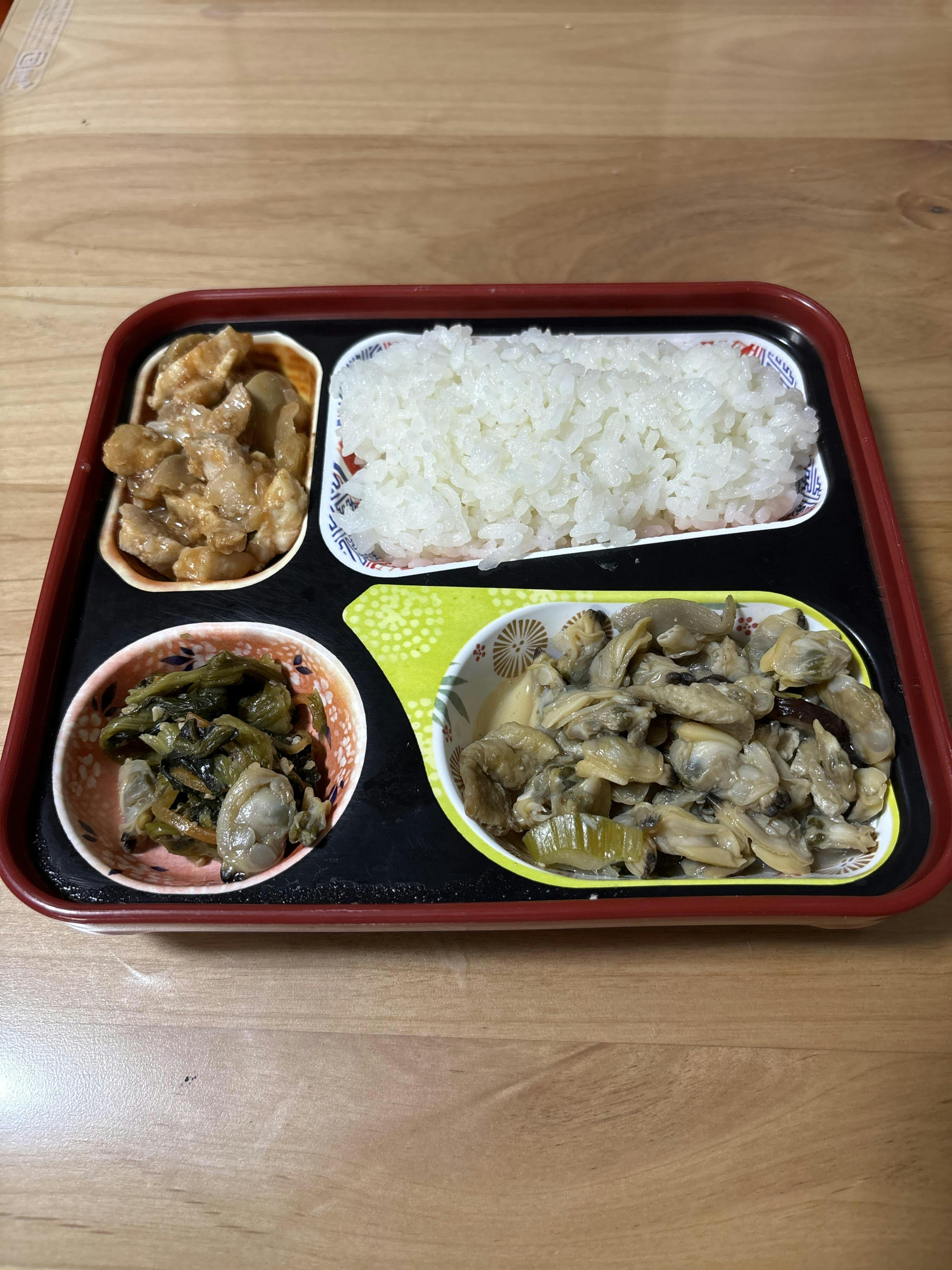 2025年7月3日 あさりの深川煮、ポークチャップ 等の画像