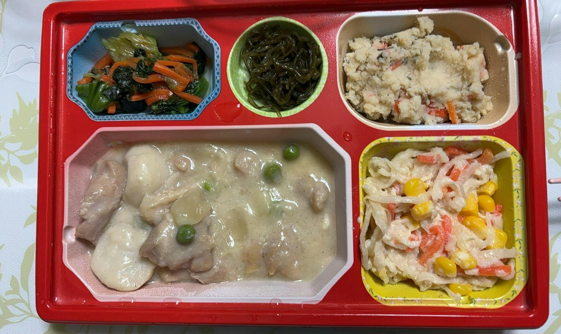 2024年2月14日 クリーム魚煮、ポテトサラダ 等の画像