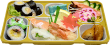 盛合わせ日替寿司(いこいの配食サービス)