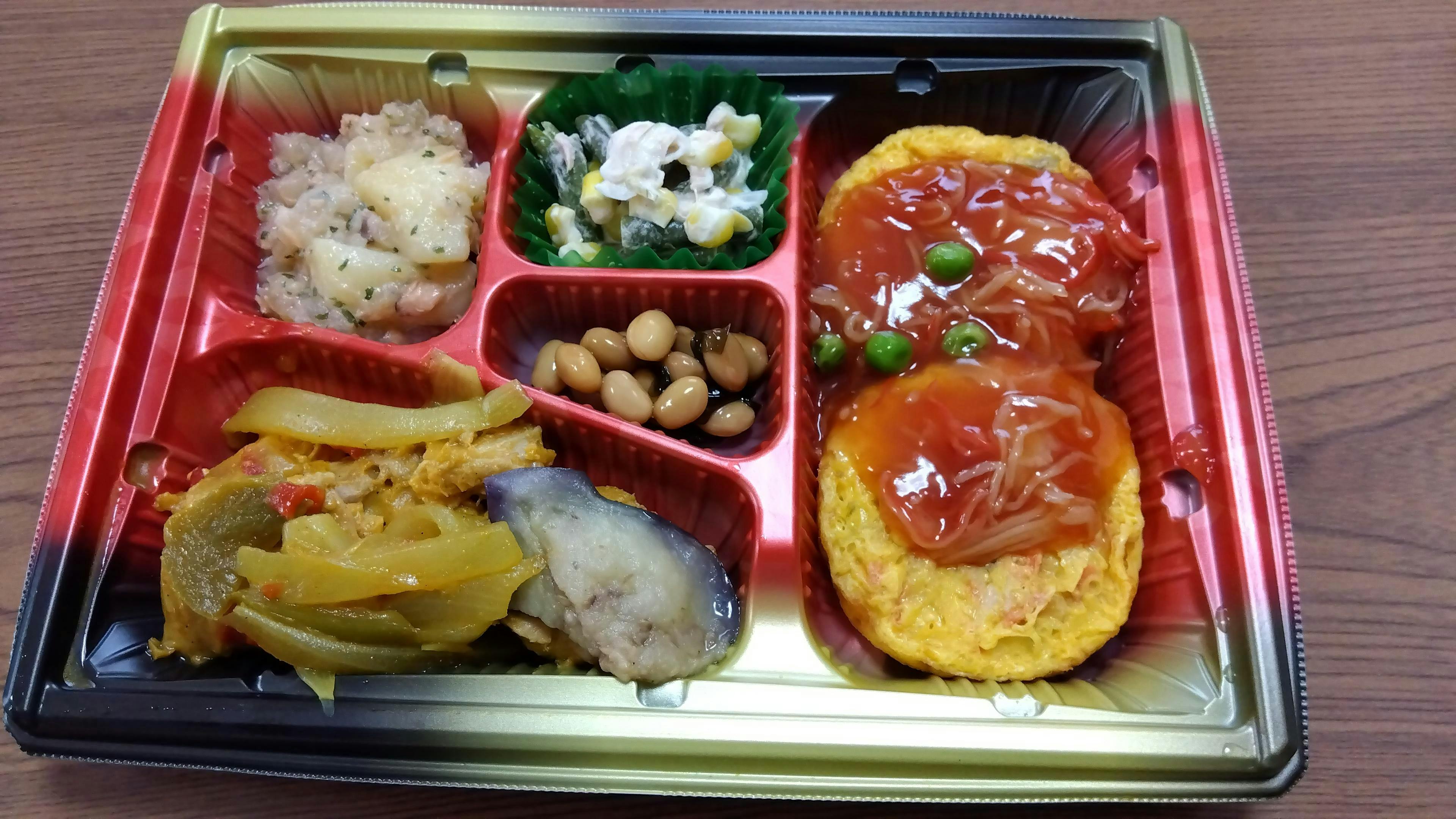 2024年8月2日 玉子焼きケチャップ甘酢あん、タンドリーチキン風 等の画像